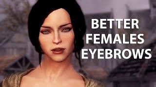 Skyrim SE - Better Females Eyebrows - Standalone by BellaGail and Kalilies Skyrim SE - Better Females Eyebrows - Standalone by BellaGail and Kalilies