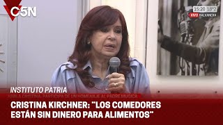 CRISTINA KIRCHNER homenajeó al PADRE MUGICA: el DISCURSO COMPLETO