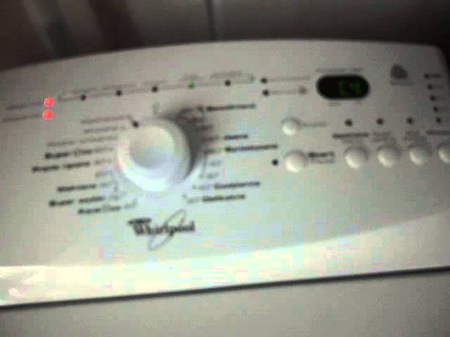 whirlpool awe 6730/P- Program serwisowy - YouTube