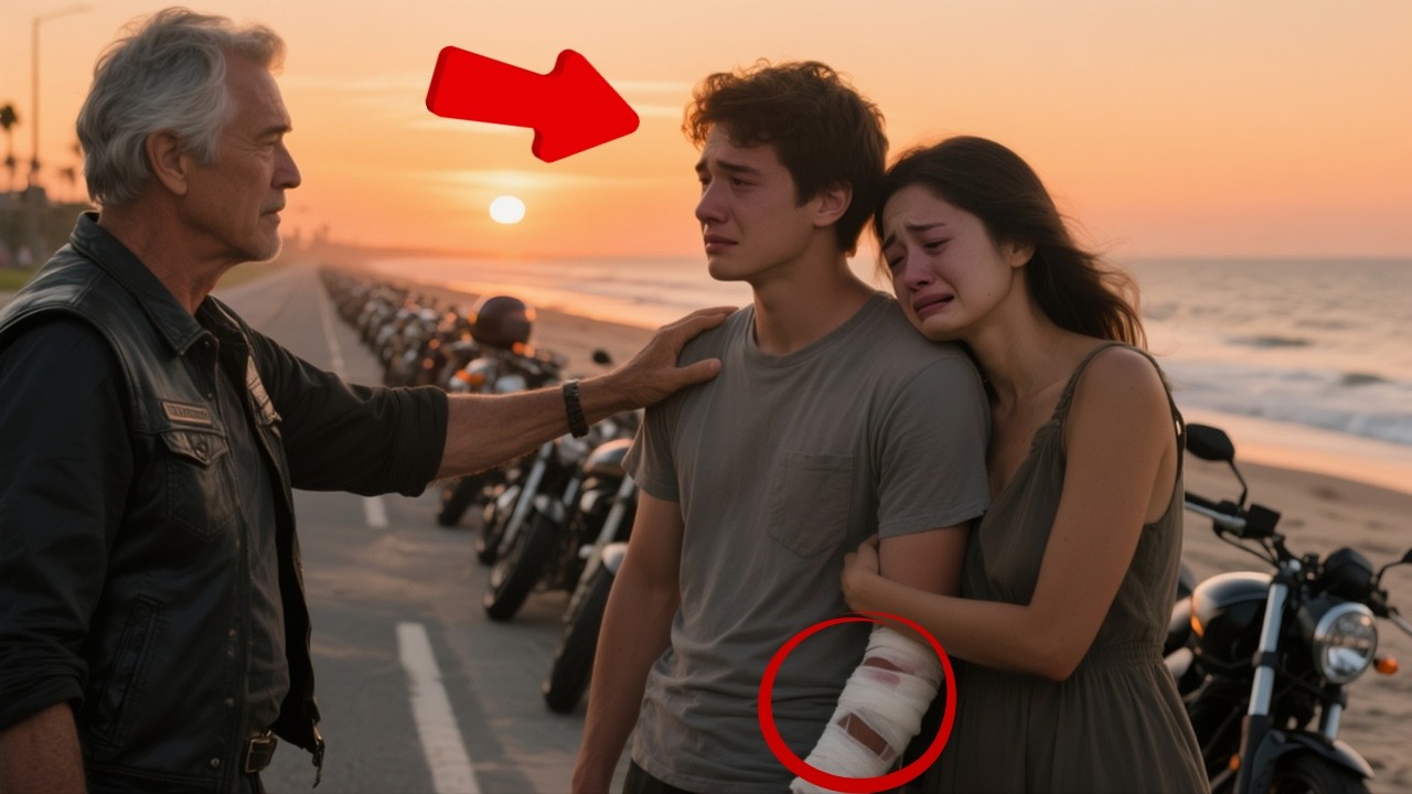He Rescued a Stranded Girl — Unaware Her Father Was the Most Feared Biker Alive