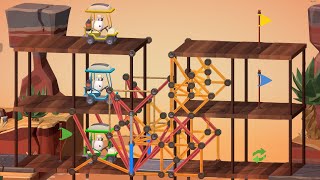 Poly Bridge 3 - Workshop Level "Up and Up and Down" - Var A