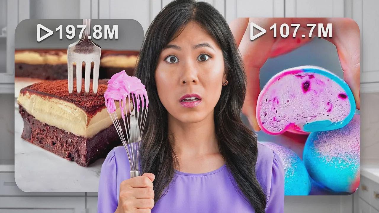 J’ai testé les desserts TikTok les plus tendance !