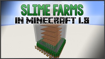 Minecraft - Slime Farms in 1.8+