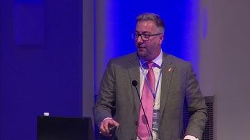 Mike Collier, Deutsche Bank, presented the Industry Work on SRD II at the ECSDA Conference 2019