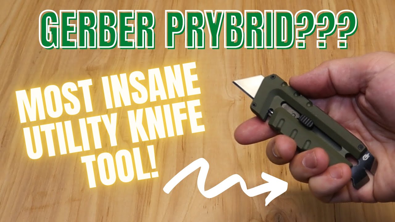 Gerber Prybrid Utility Blade / Multi-Tool - Unboxing & Review 