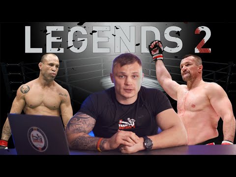 Antras LEGENDŲ susitikimas - W.Silva vs. Mirco CroCop | Kovų Apžvalga