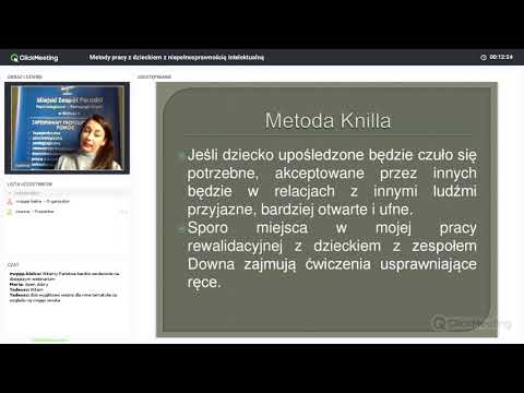 Wideo: Jak Pracować Z Dziećmi Niepełnosprawnymi