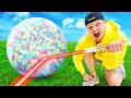1,000,000 Orbeez VS World's Strongest LASER!