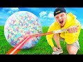 1,000,000 Orbeez VS World's Strongest LASER!