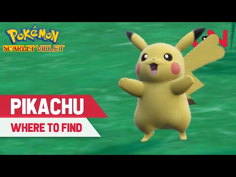 Pokemon Scarlet and Violet  Pikachu - Location, Stats, Best