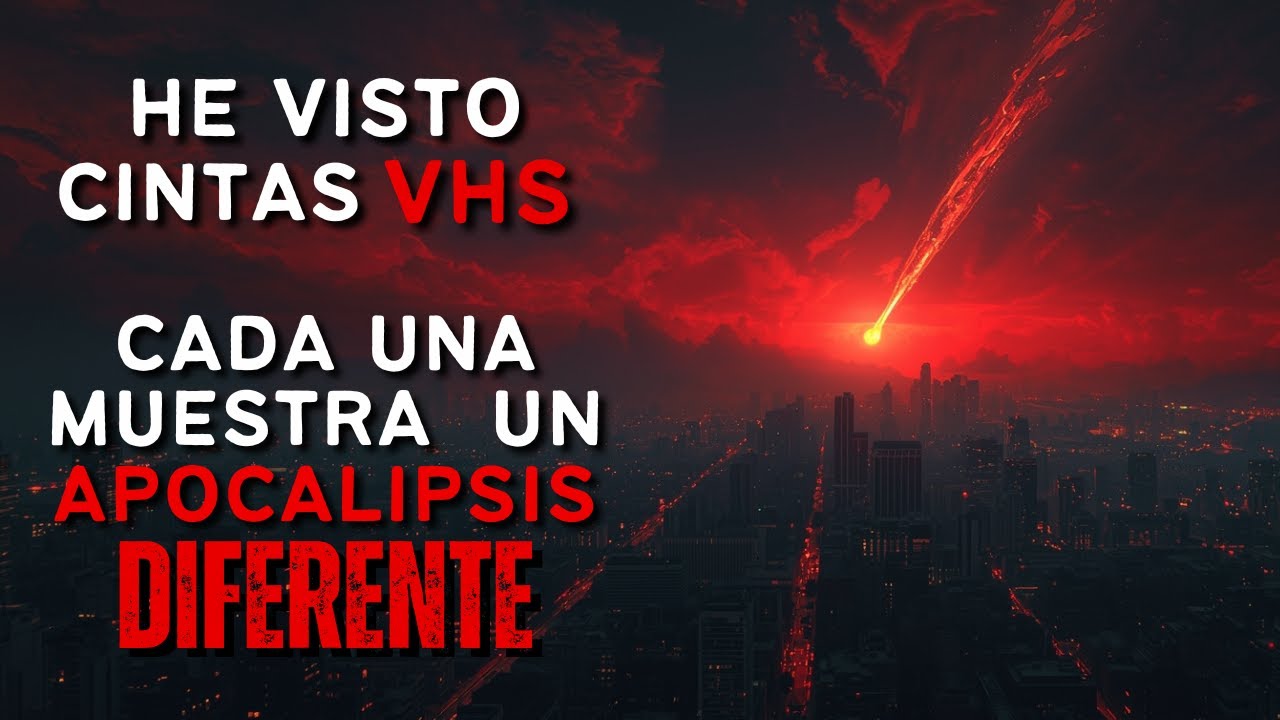 Mi Padre murió y me dejó cintas VHS - Cada una muestra un Apocalipsis Diferente | Creepypasta