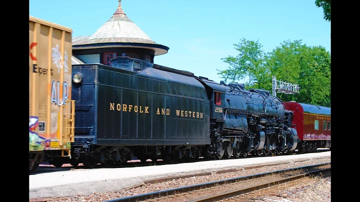 HD: 6/15/20 N&W 2156 Y6A 2-8-8-2 In Kirkwood, MO