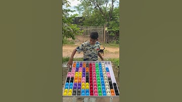 Game Challenge Sort Color Ball Puzzle #games #challenge #sortsvideo #puzzle .