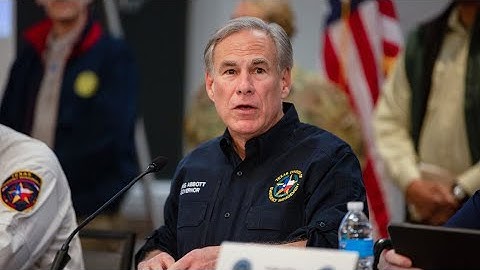 WATCH LIVE: Gov. Greg Abbott holds news conference ahead of hard freeze in Texas