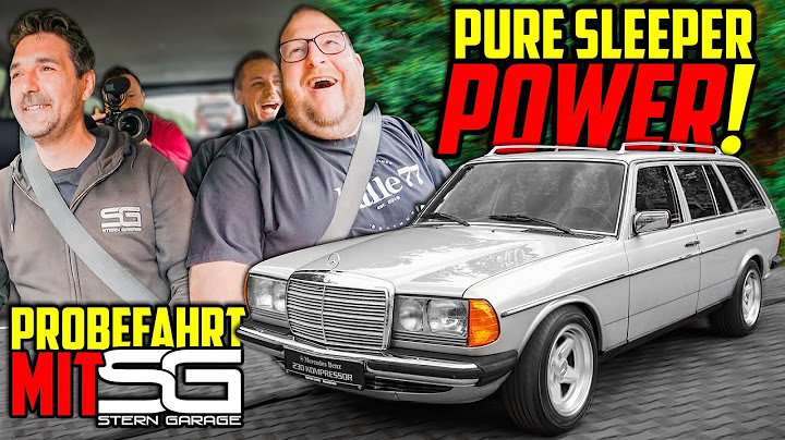 Hat er die VOLLE LEISTUNG? - Mercedes S123 (TE) 230 Kompressor - PROBEFAHRT mit Rafael!