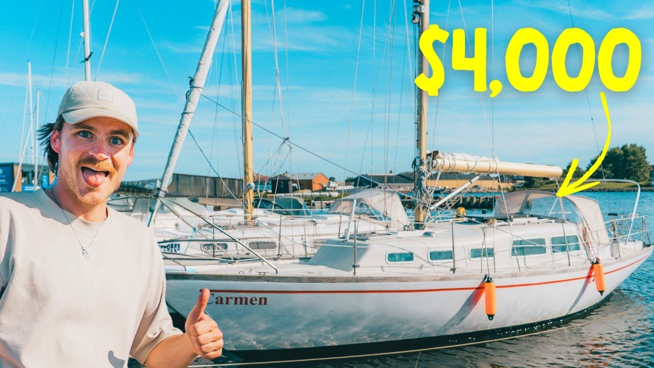 ⁣I bought a 32ft sailboat in Denmark (with no experience)