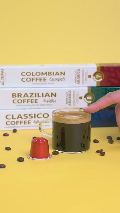 Discover the New Range of Coffee Capsules #alrifaiarabia #coffee