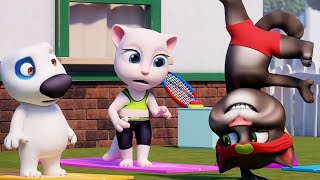 Tom’s Yoga Fail | Talking Tom Shorts - Cartoon For Kids