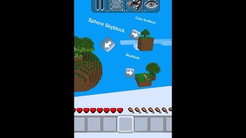 SkyBlocks That We Built In My Server! #multicraft #skyblock