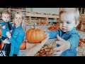 Baby&#39;s First Pumpkin!  He is SO Happy!