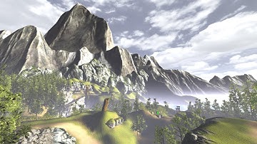 Witcher 2 level design project: "The road to Mahakam" (made with RedKit)