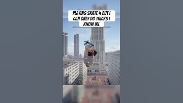 Skate 4 but IRL tricks #shorts