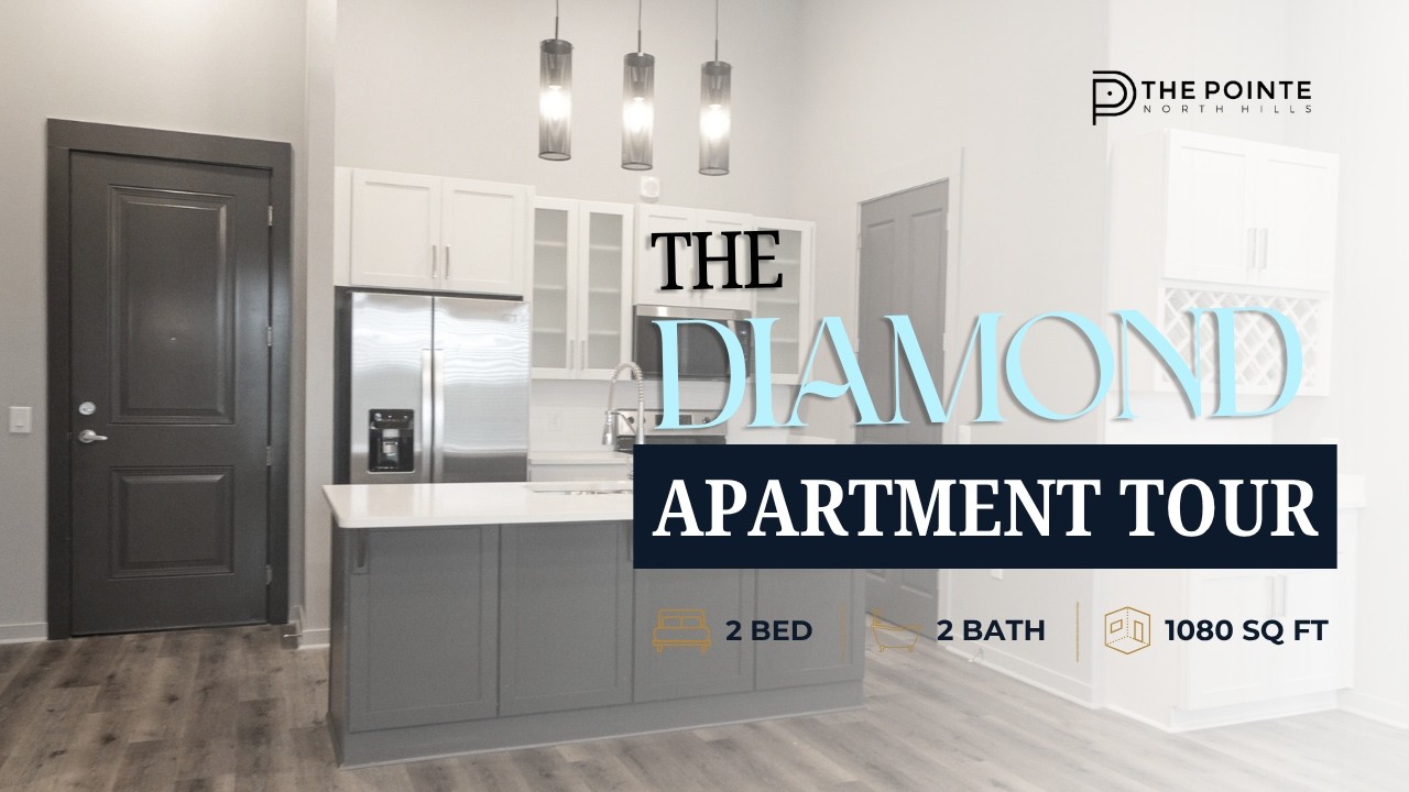 Diamond Floor Plan Tour | Brand New 2 Bed 2 Bath | The Pointe North Hills | North Little Rock, AR | The Pointe North Hills