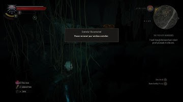 The Witcher 3: Wild Hunt the path of warriors cave walkthrough