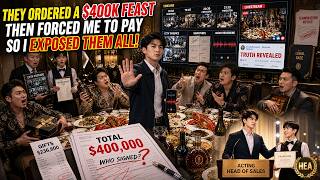 My Coworkers Heard I Got $2M and Ordered a $400K Feast And Left Me the Bill—But I Refused to Pay screenshot 1