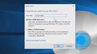 Windows 10: How to burn CDs and DVDs screenshot 4