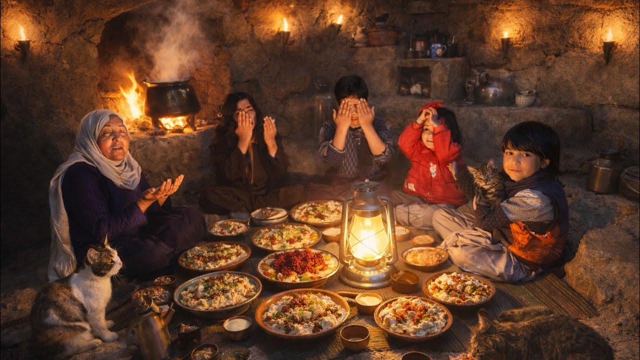 Ramadan love🌙Mom and child making delicious ashak for iftar✨#cooking #food #viral #دستور_غذا #آشپزی 