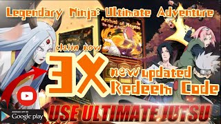 Legendary Ninja: ULTIMATE ADVENTURE | 3X  New Redeem Code 2021 Claim now! | Naruto Idle RPG screenshot 4