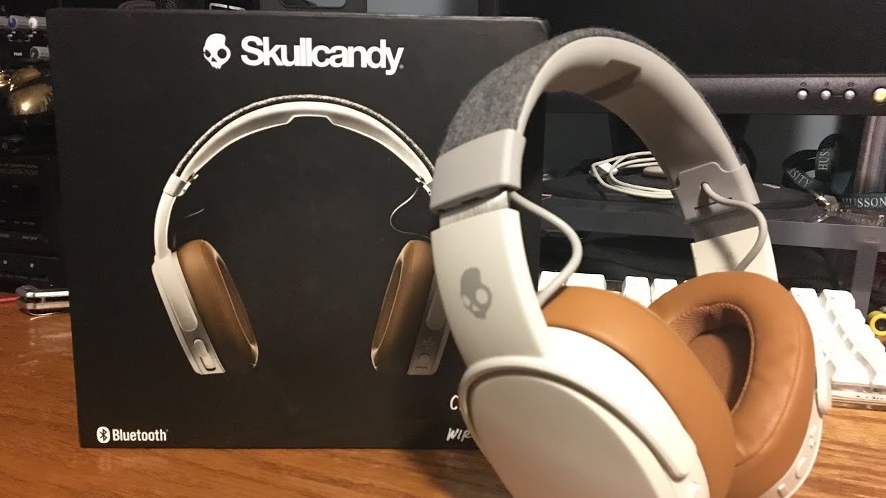 Skullcandy crusher wireless gray/tan