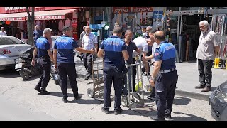 Kırıkkalede Esnafın Kaldırım Işgaline Denetim Resimi