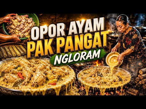 WAJIB PESAN JAUH HARI !! 1000 LEBIH PORSI OPOR PAK PANGAT LUDES ,SEKALI MASAK 5 KUALI 