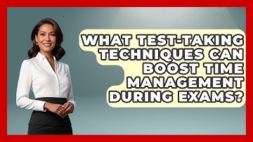 What Test-Taking Techniques Can Boost Time Management During Exams? | Junior Year Jumpstart News