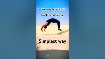 Learn fast how to do Back Handspring #tutorial