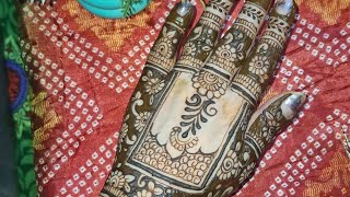 ​✨ Beautiful Heavy Back Hand Mehndi Design Tutorial | Easy Mehndi Pattern✨️Step-by-Step 🦋#explore#yt