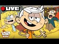 🔴 LIVE: Unluckiest &amp; Funniest Loud House Moments! w/ Lincoln  | The Loud House