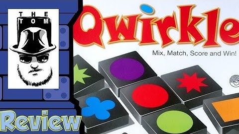 Qwirkle Review - with Tom Vasel