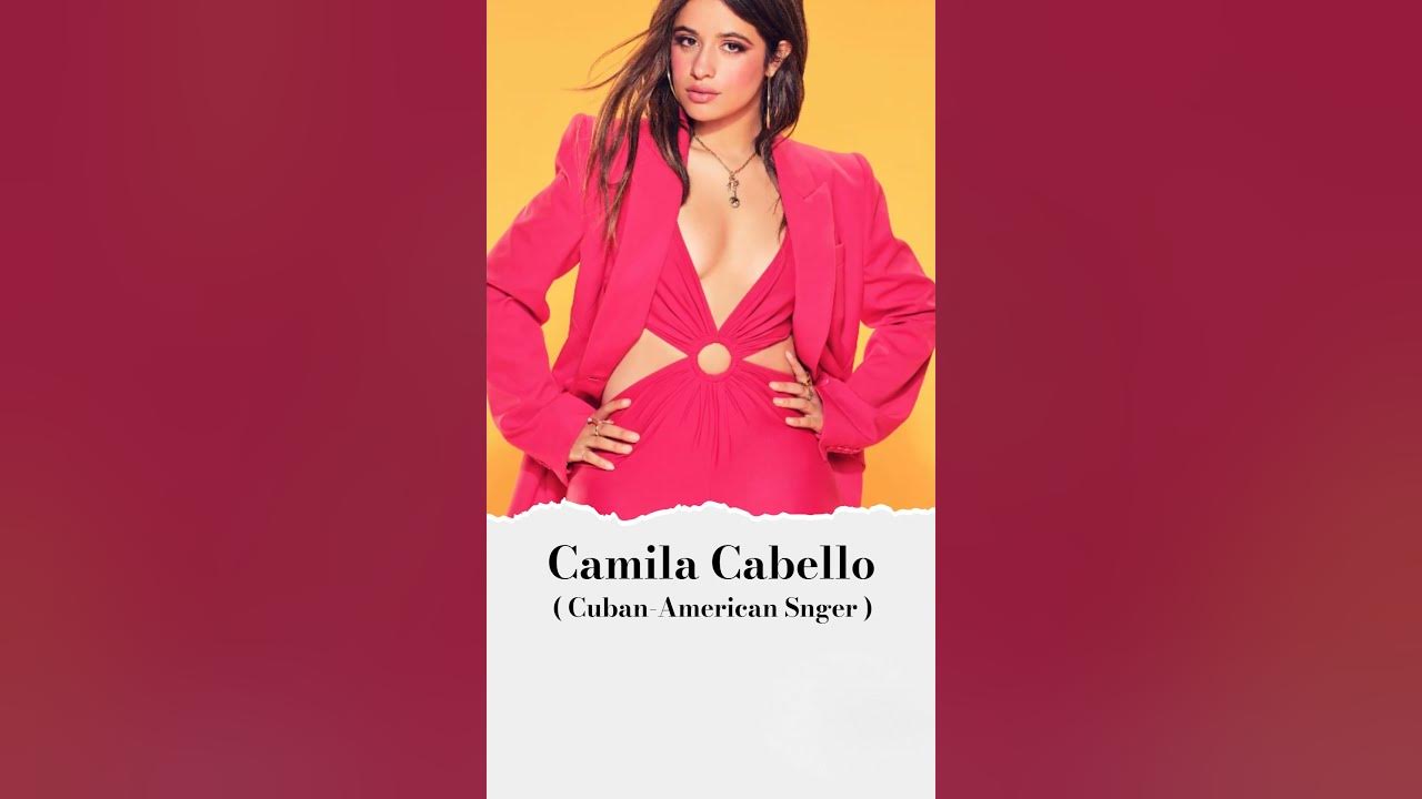 Camila Cabello - How to Pronounce ? | #pronunciation #howtosay #shorts