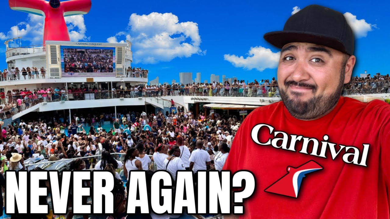 Will I EVER Sail Carnival Cruise Line Again? Carnival Conquest REVIEW!
