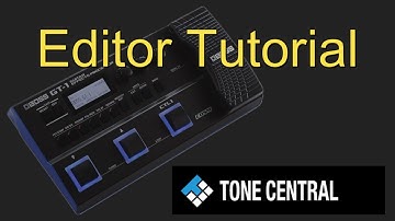 UNLOCK the Sounds!  HOW TO USE the BOSS GT-1 Tone Studio Desktop Editor...SIMPLIFIED!