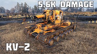 KV-2 • 5,6K DAMAGE 9 KILLS • World of Tanks