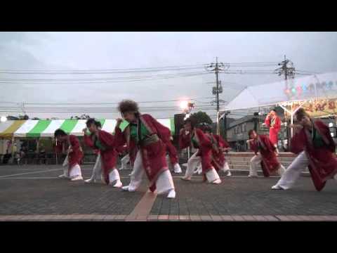 周防紅華連　紅弥 2012下松総おどり メイン会場