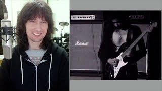 British guitarist analyses Deep Purple with Ritchie Blackmore in 1972!
