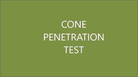 Disturbed & Undisturbed Sample