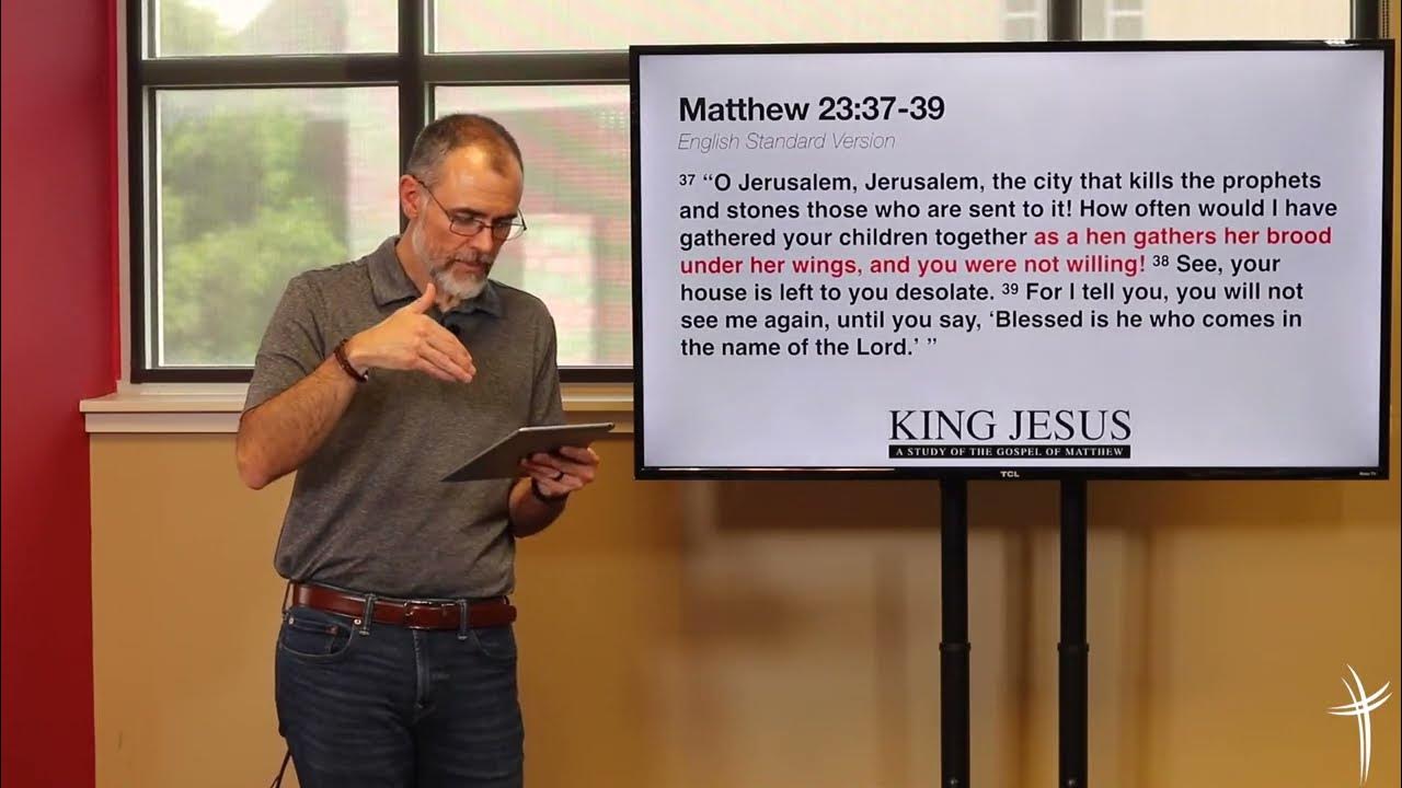 O Jerusalem, Jerusalem (Devotional on Matthew 23:37-39) 