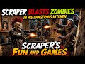 Scraper Blasts Zombies in his Dangerous Kitchen (Spacial Zombies)
