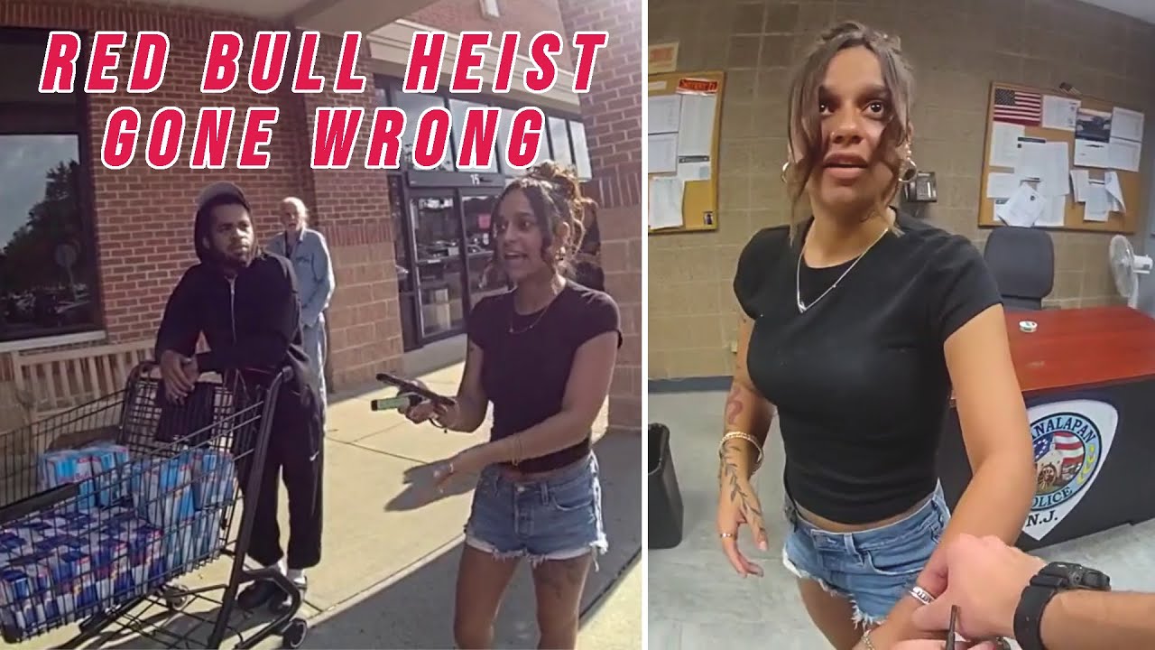 Thieving Couple Arrested After a Red Bull Heist Gone Wrong